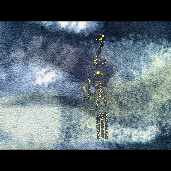 New $100 Tie Dye Polar Fleece s m l - Picture 8 of 13